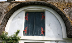 Traditionel Sønderho "arkengaf"