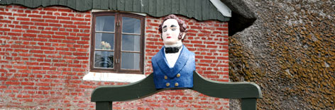 Figurehead in the mainstreet of Sønderho